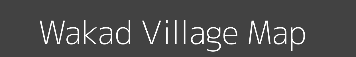 Map of Wakad Village in Maharashtra Image