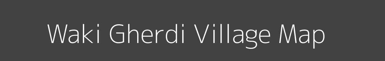 Map of Waki Gherdi Village in Maharashtra Image