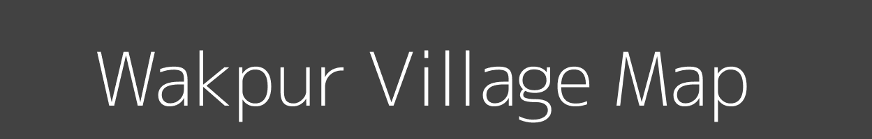 Map of Wakpur Village in Maharashtra Image