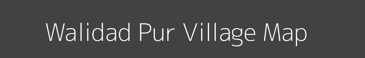 Map of Walidad Pur Village in Uttar Pradesh Image