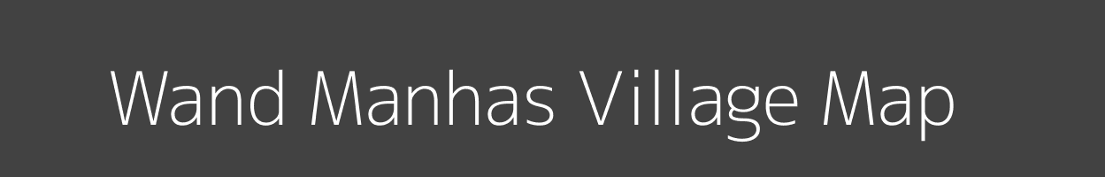 Map of Wand Manhas Village in Jammu and Kashmir Image