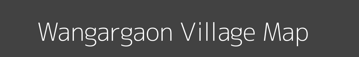 Map of Wangargaon Village in Maharashtra Image