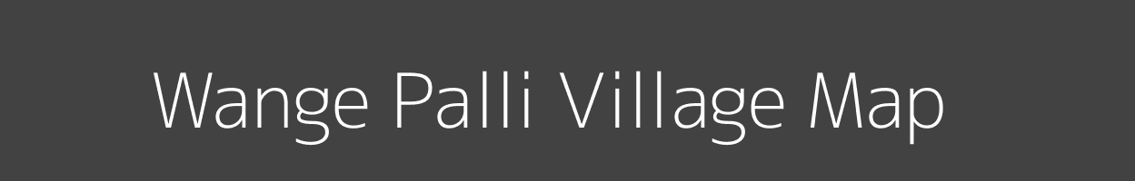 Map of Wange Palli Village in Maharashtra Image