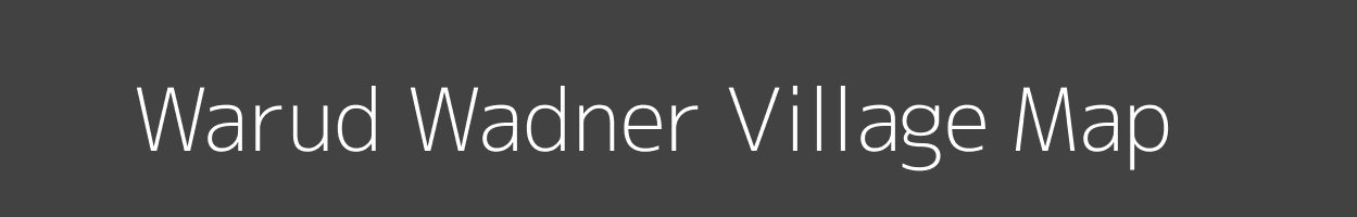 Map of Warud Wadner Village in Maharashtra Image