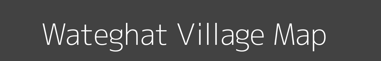 Map of Wateghat Village in Maharashtra Image