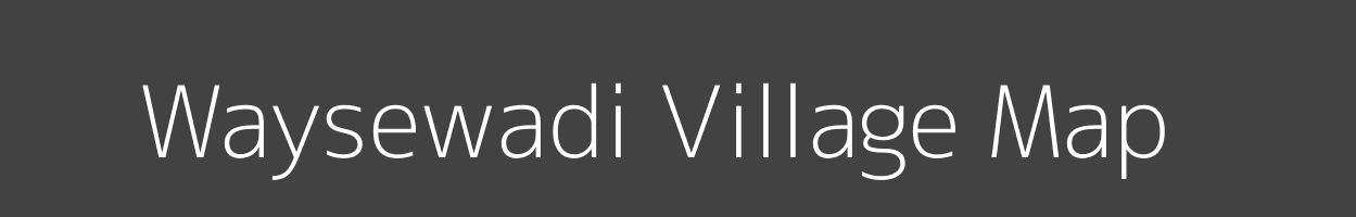 Map of Waysewadi Village in Maharashtra Image