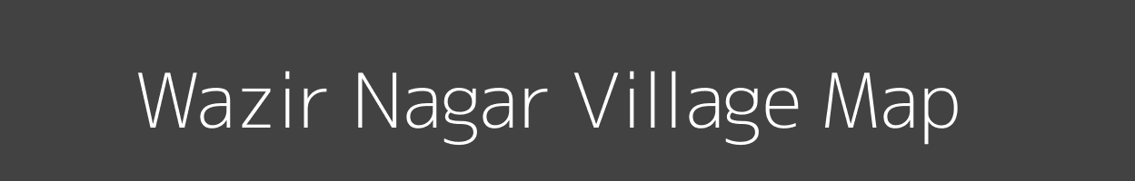 Map of Wazir Nagar Village in Uttar Pradesh Image