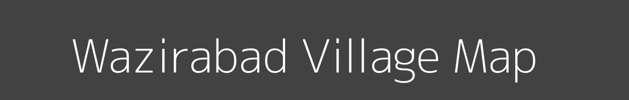 Map of Wazirabad Village in Uttar Pradesh Image