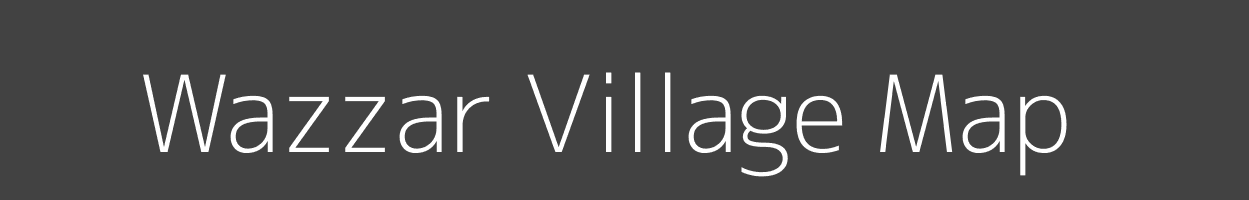 Map of Wazzar Village in Maharashtra Image