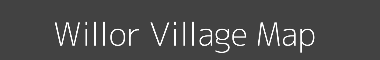 Map of Willor Village in Uttar Pradesh Image