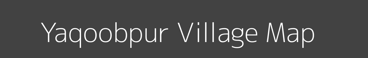 Map of Yaqoobpur Village in Uttar Pradesh Image