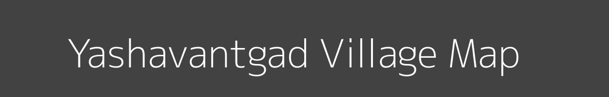 Map of Yashavantgad Village in Maharashtra Image