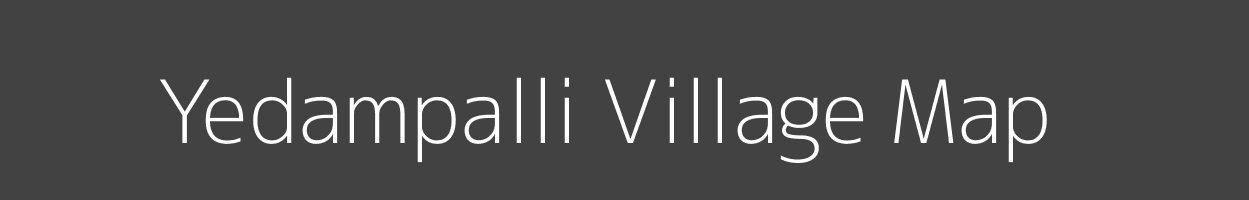 Map of Yedampalli Village in Maharashtra Image