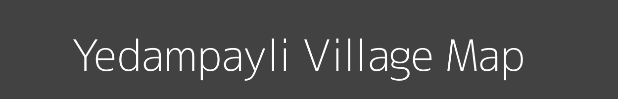 Map of Yedampayli Village in Maharashtra Image