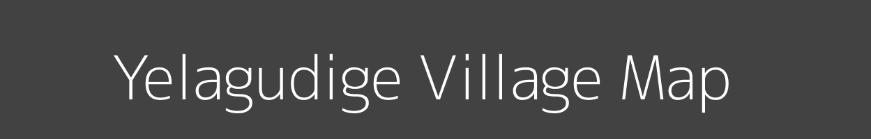Map of Yelagudige Village in Karnataka Image