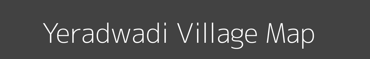 Map of Yeradwadi Village in Maharashtra Image