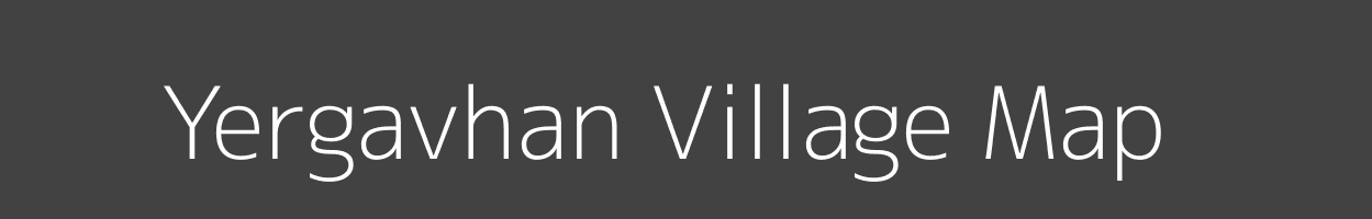 Map of Yergavhan Village in Maharashtra Image