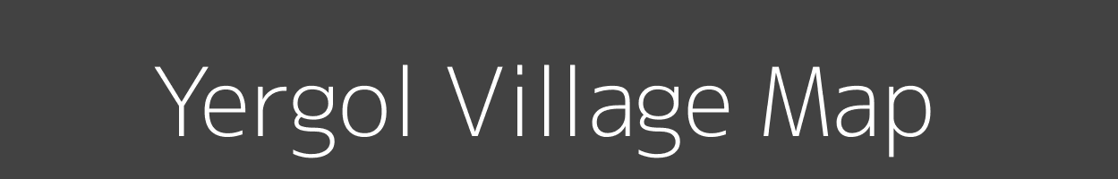 Map of Yergol Village in Karnataka Image