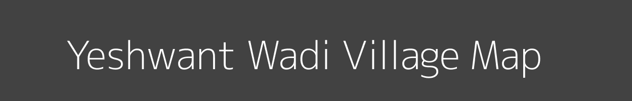 Map of Yeshwant Wadi Village in Maharashtra Image