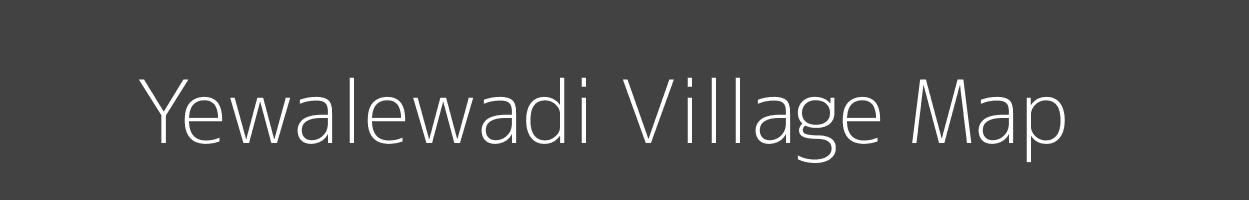 Map of Yewalewadi Village in Maharashtra Image