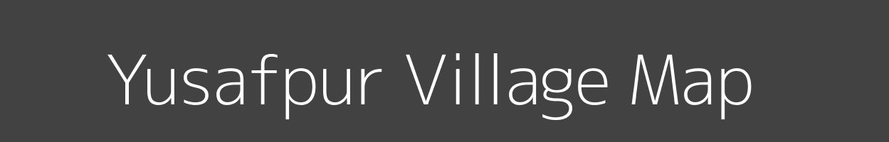 Map of Yusafpur Village in Uttar Pradesh Image