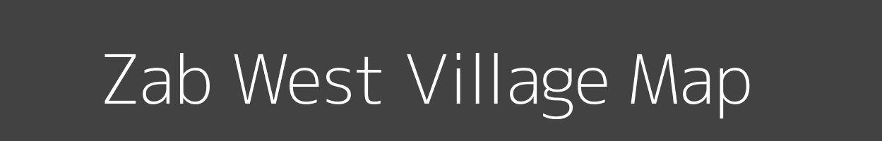 Map of Zab West Village in Gujarat Image