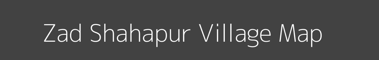 Map of Zad Shahapur Village in Karnataka Image