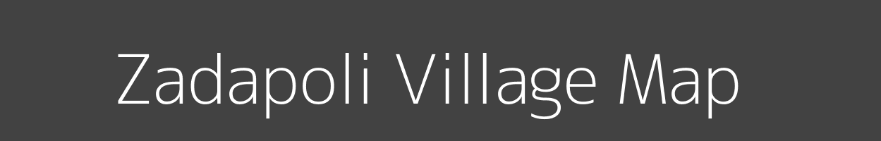 Map of Zadapoli Village in Maharashtra Image