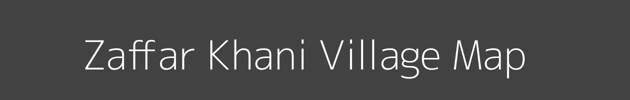 Map of Zaffar Khani Village in Jammu and Kashmir Image