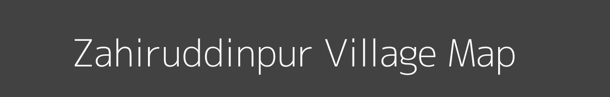 Map of Zahiruddinpur Village in Uttar Pradesh Image