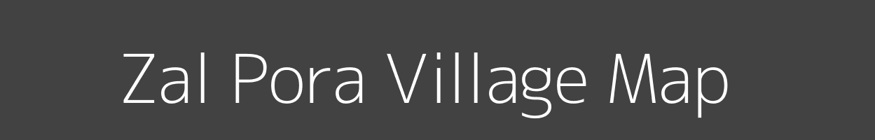 Map of Zal Pora Village in Jammu and Kashmir Image