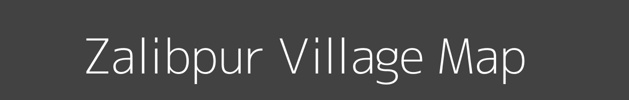 Map of Zalibpur Village in Uttar Pradesh Image