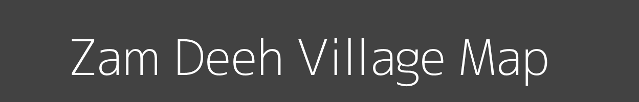 Map of Zam Deeh Village in Uttar Pradesh Image