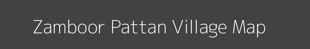 Map of Zamboor Pattan Village in Jammu and Kashmir Image