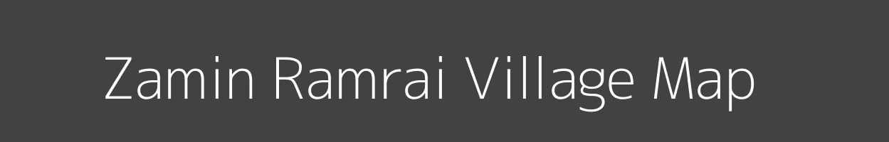 Map of Zamin Ramrai Village in Uttar Pradesh Image