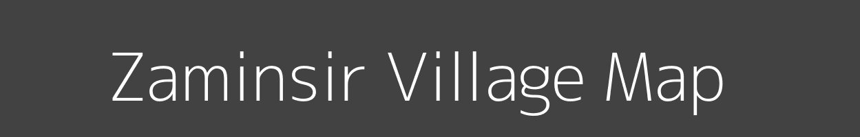 Map of Zaminsir Village in Uttar Pradesh Image