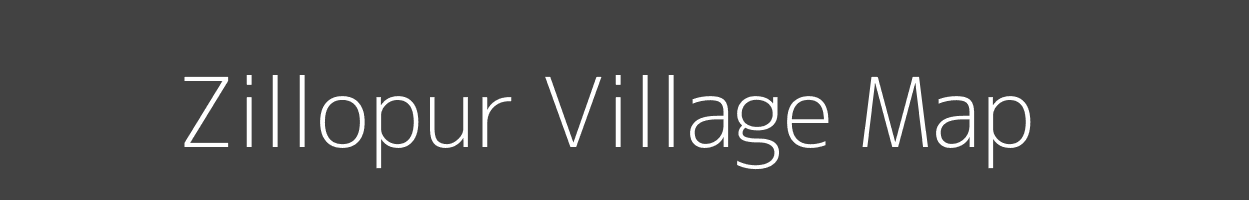 Map of Zillopur Village in Uttar Pradesh Image