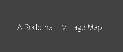 A Reddihalli Village MAP Image