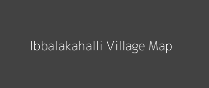 Ibbalakahalli Village MAP Image