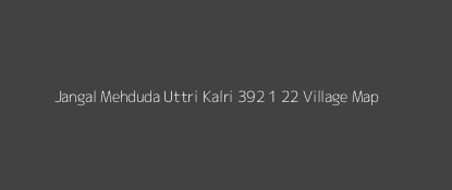 Jangal Mehduda Uttri Kalri 392 1 22 Village MAP Image
