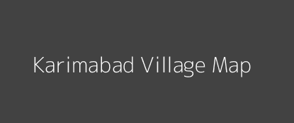 Karimabad Village MAP Image