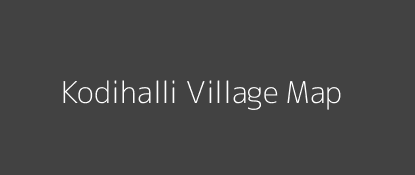 Kodihalli Village MAP Image