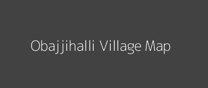 Obajjihalli Village MAP Image