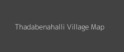 Thadabenahalli Village MAP Image