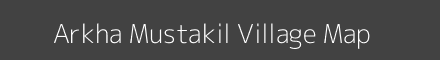 Arkha Mustakil village map with survey numbers in Uttar Pradesh Image