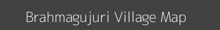Brahmagujuri village map with survey numbers in Odisha Image
