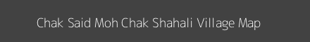 Map of Chak Said Moh Chak Shahali Village in Uttar Pradesh Image