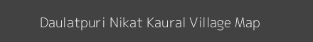 Daulatpuri Nikat Kaural village map with survey numbers in Uttar Pradesh Image