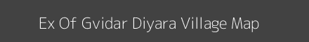 Map of Ex Of Gvidar Diyara Village in Uttar Pradesh Image