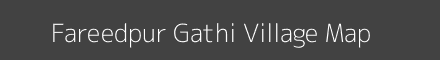 Map of Fareedpur Gathi Village in Uttar Pradesh Image